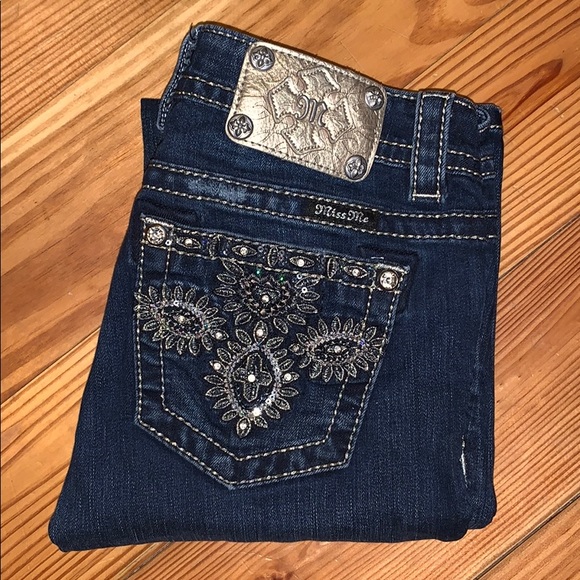 Miss Me Denim - Women’s Miss Me Signature Slim Boot, 26x34 *Mint*